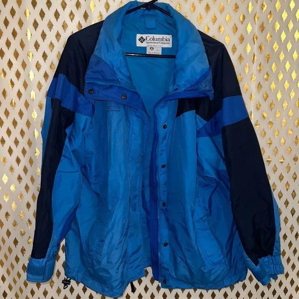 Columbia vintage jacket ski outdoor camping coat blue women’s size M